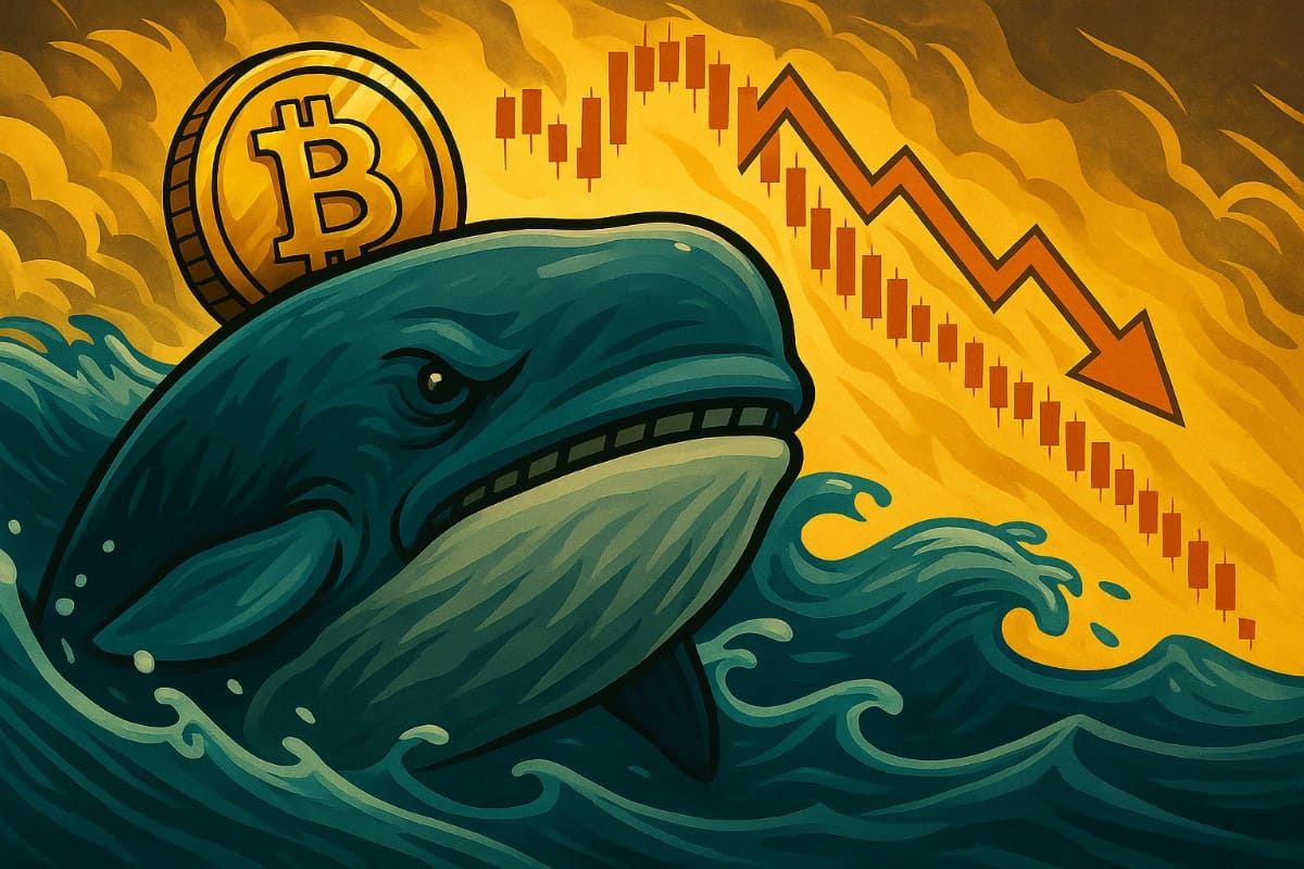 Bitcoin: la mayor liquidación de ballenas desde 2022