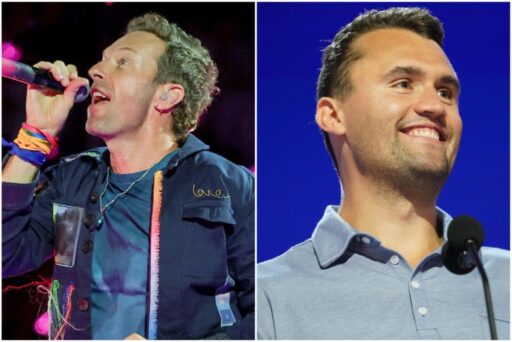 Criticas al lider de Coldplay tras pedir a sus seguidores que “envíen amor” a la familia de Charlie Kirk