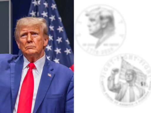 Estados Unidos diseña moneda de 1 dólar con la imagen de Trump