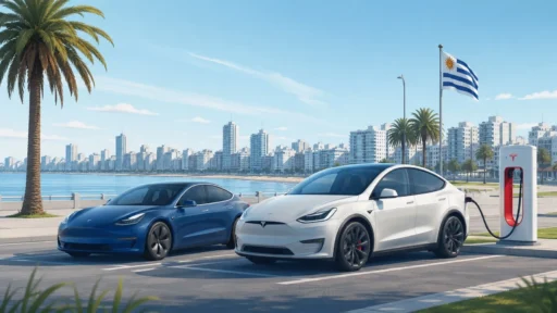Tesla llegó a Uruguay y sus precios encantan a los usuarios