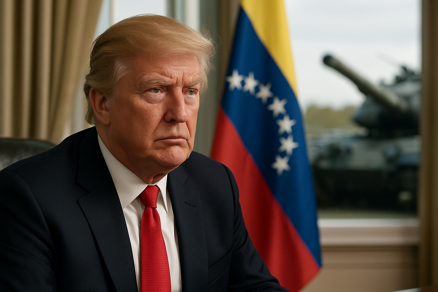 Trump no descarta una guerra con Venezuela