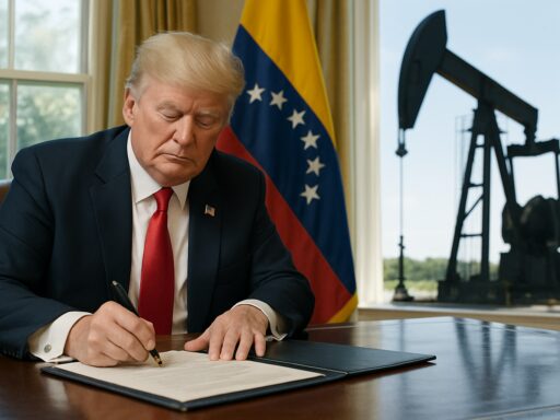 Donald Trump decreta protección de ingresos petroleros de Venezuela