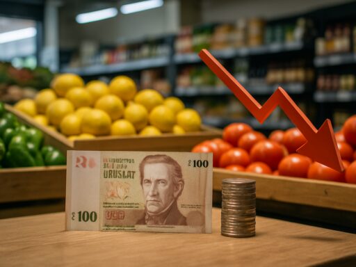 Inflación en Uruguay seguirá en mínimos históricos