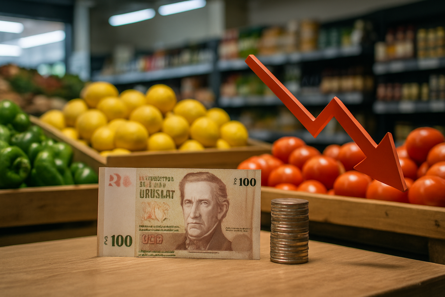 Inflación en Uruguay seguirá en mínimos históricos