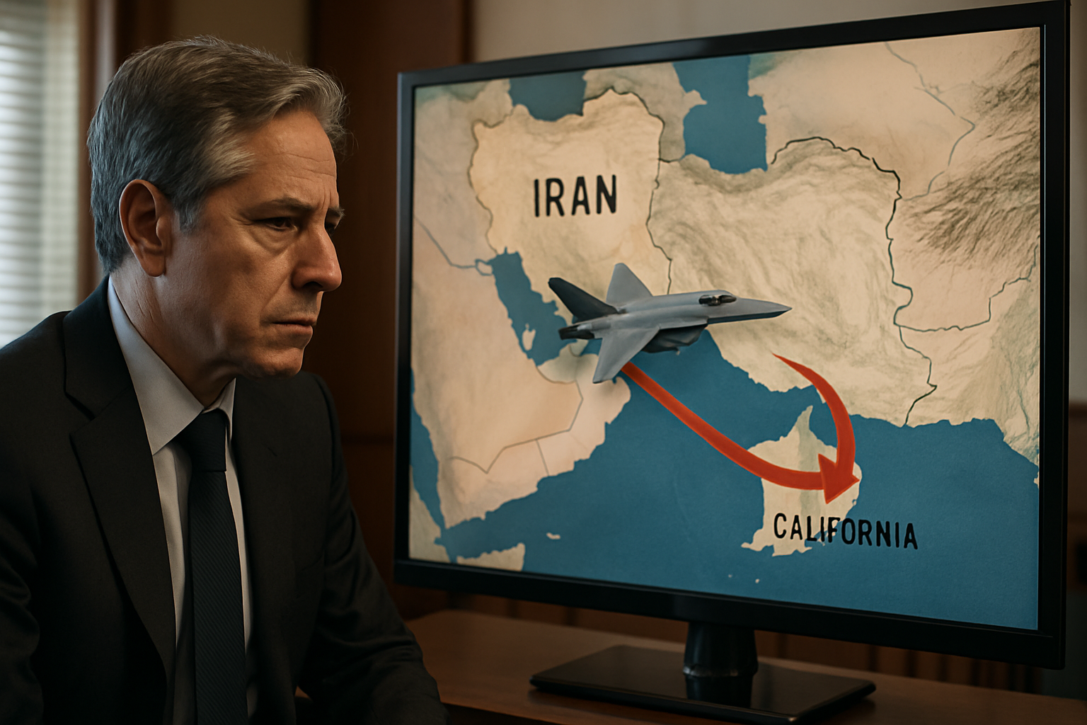 Irán planea bombardeos en California
