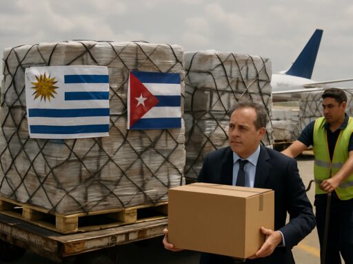 Uruguay envía millonaria ayuda a Cuba
