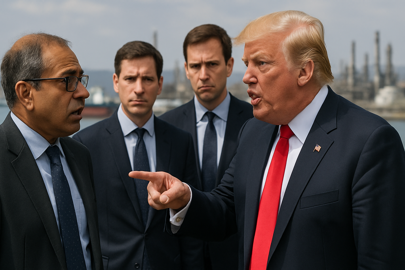 Trump humilla a otros países y los manda a que “vayan a tomar su propio petróleo” al estrecho de Ormuz