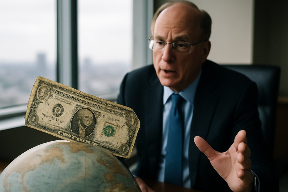 El dólar de Estados Unidos podría perder su hegemonía a nivel mundial, advierte el CEO de ‘BlackRock’
