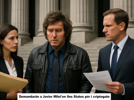 Demandarán a Javier Milei en los Estados Unidos por el criptogate