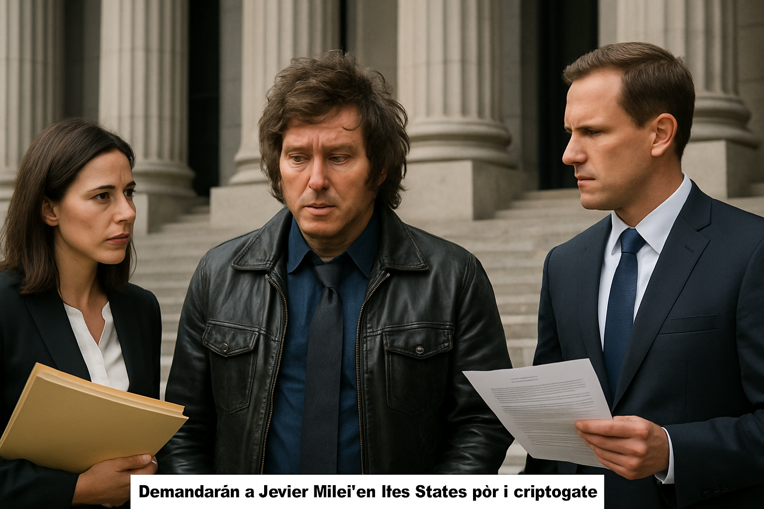 Demandarán a Javier Milei en los Estados Unidos por el criptogate