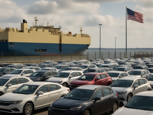 Fabricantes de automóviles suspenden el envío de autos a Estados Unidos tras el anuncio de nuevos aranceles