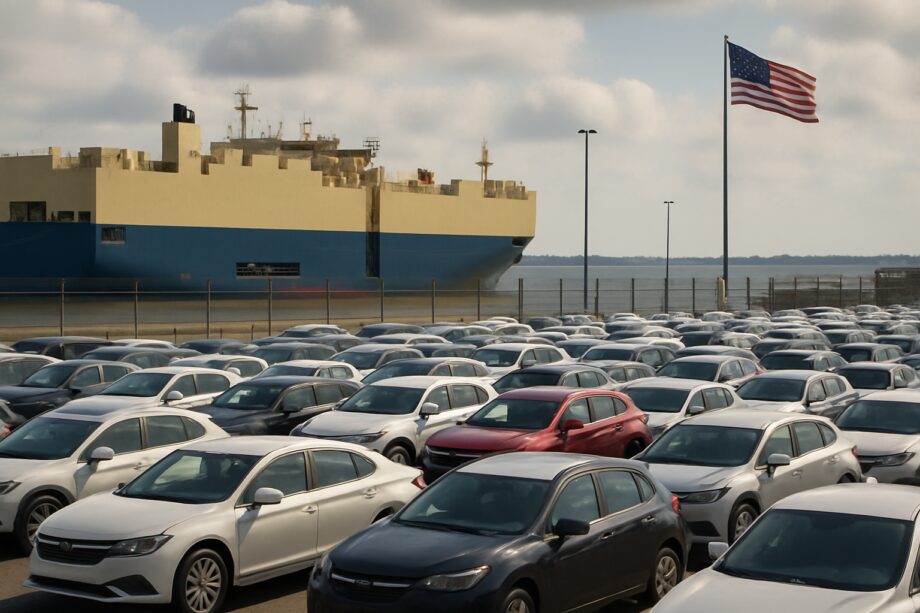 Fabricantes de automóviles suspenden el envío de autos a Estados Unidos tras el anuncio de nuevos aranceles