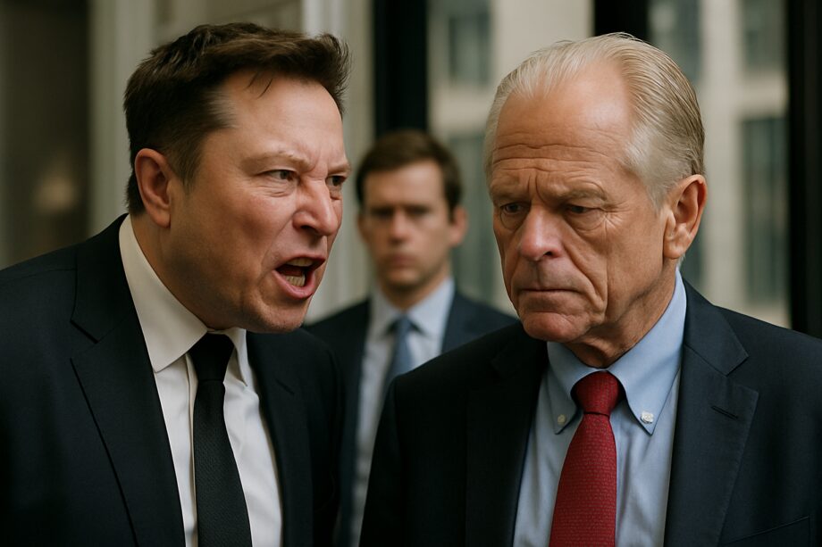 Elon Musk arremete contra asesor comercial de Donald Trump: “tonto imbécil”