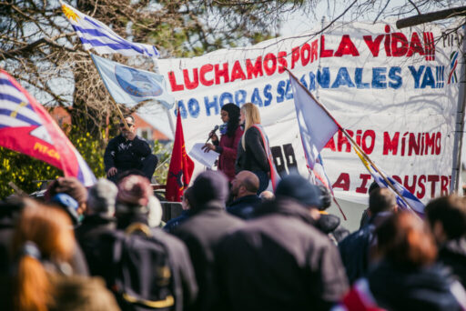 El paro general del PIT-CNT resalta la tensión en la seguridad pública en Uruguay