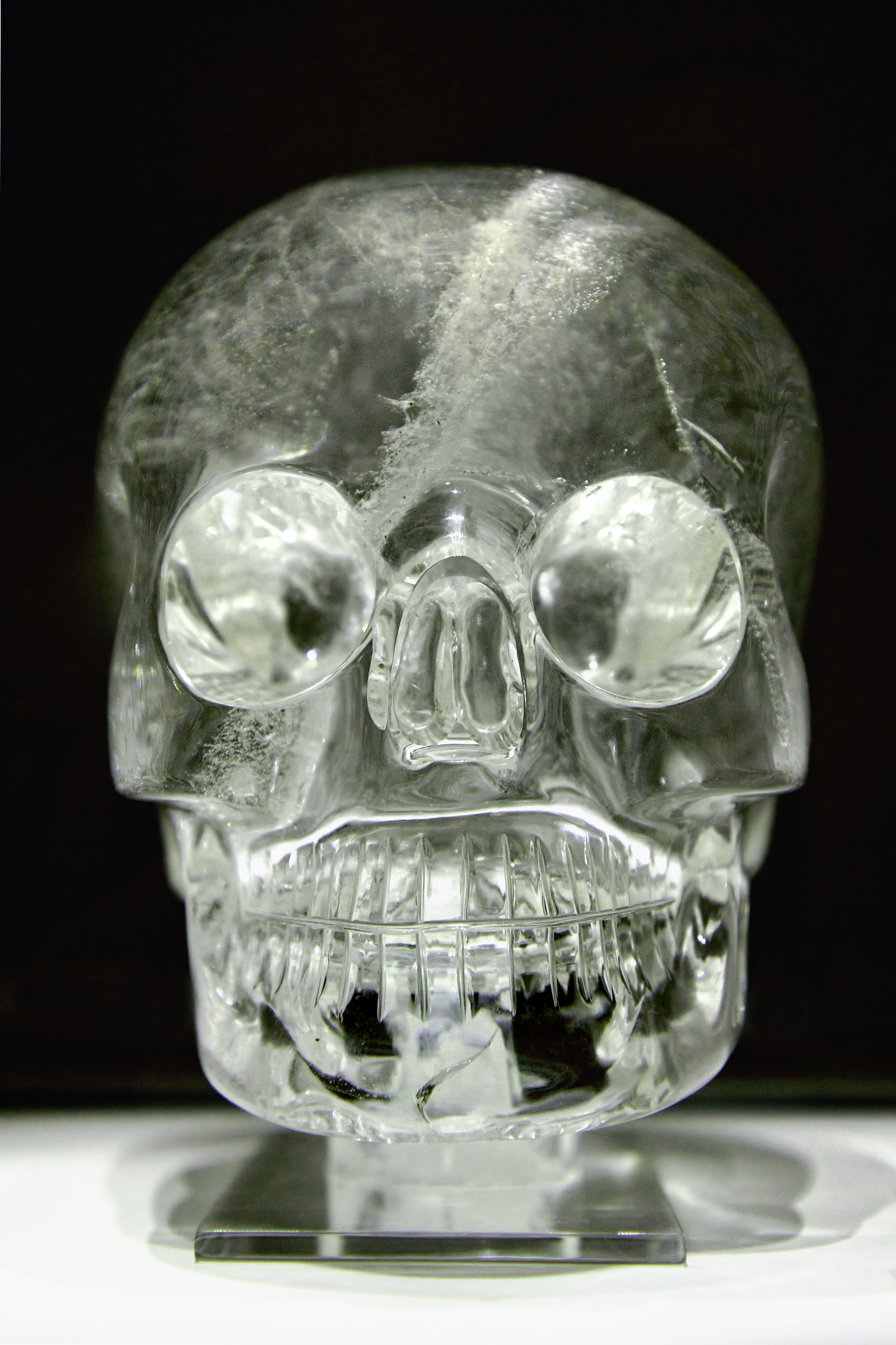 Cráneo de cristal