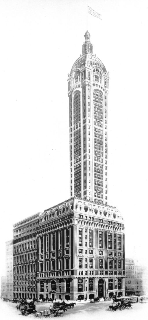 El sorprendente legado del Singer Building: 5 datos que no sabías