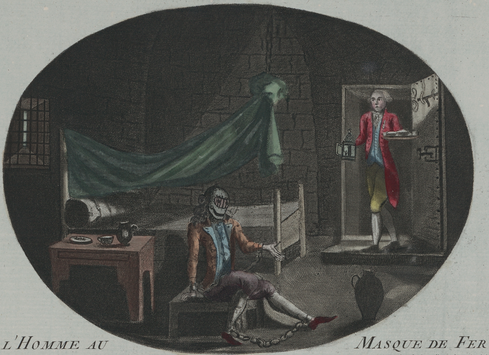el hombre de la máscara de hierro