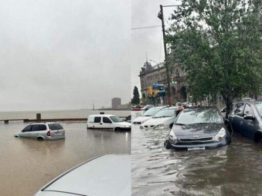 Alerta amarilla por fuertes lluvias en Uruguay