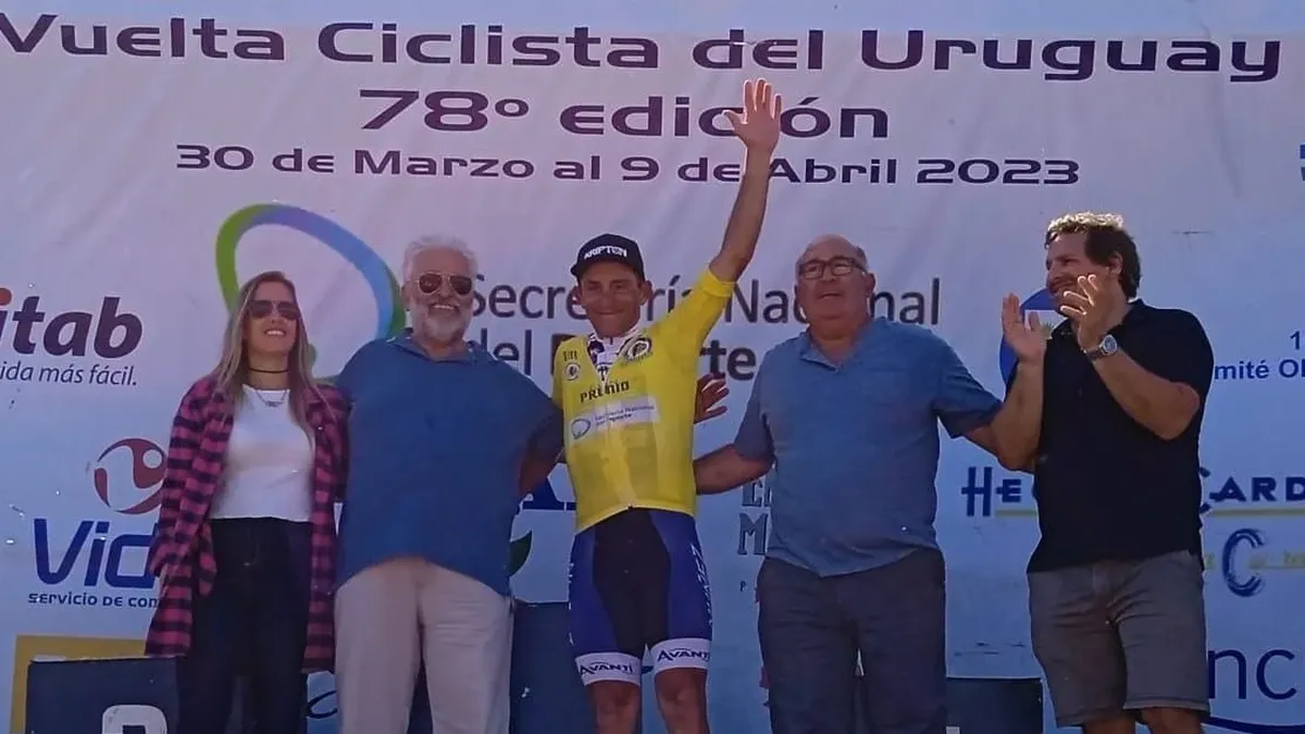 Anderson Maldonado se alza con el máximo premio en la 80° Vuelta Ciclista del Uruguay