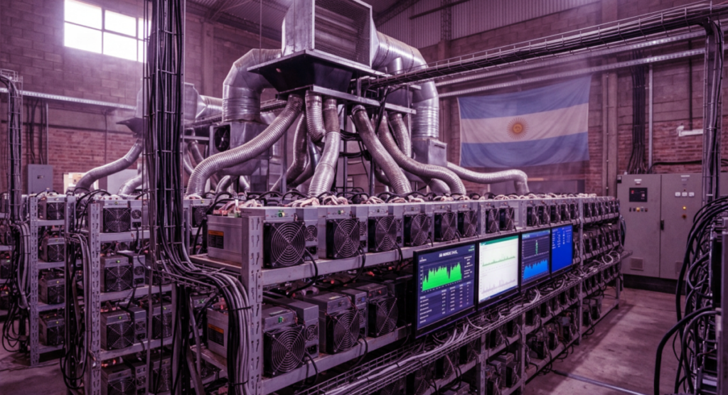Argentina y Uruguay: Top 10 en minería de Bitcoin a nivel mundial
