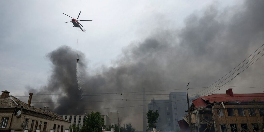 Ataque masivo con drones y misiles deja decenas de muertos en Kiev