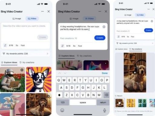 Bing Video Creator redefine la producción audiovisual con tecnología de vanguardia