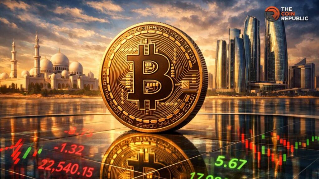 Gráfica del precio de Bitcoin en recuperación