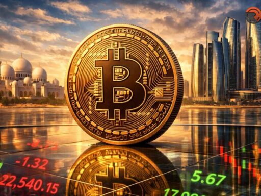 Gráfica del precio de Bitcoin en recuperación