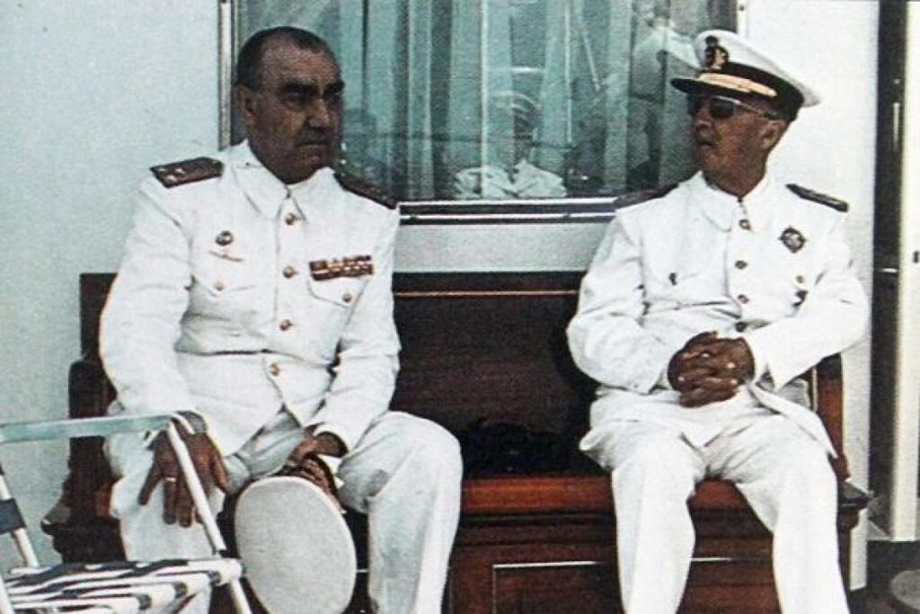 Bloqueo naval venezolano sobre la zona del Caribe