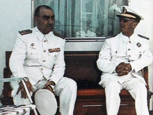 Bloqueo naval venezolano sobre la zona del Caribe