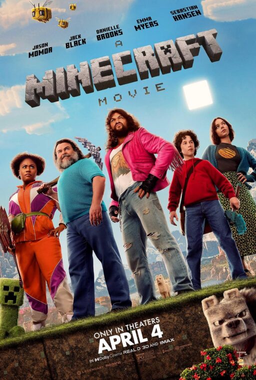 Capitán America se rinde ante ‘Una Película de Minecraft’ - Portada Oficial