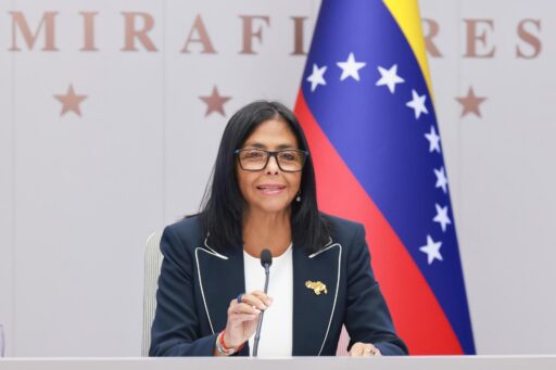 Imagen ilustrativa de Delcy Rodríguez arrives in New York for UN General Assembly, ahead of ...