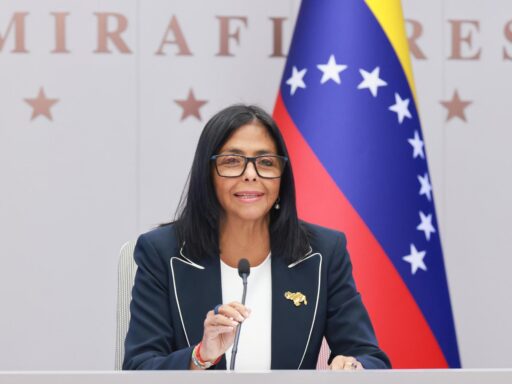 Imagen ilustrativa de Delcy Rodríguez arrives in New York for UN General Assembly, ahead of ...