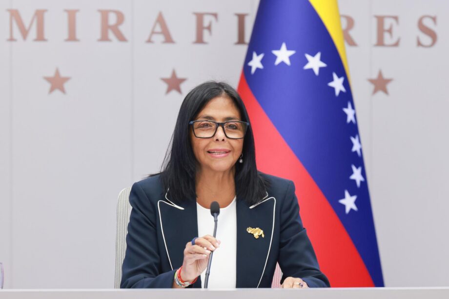 Imagen ilustrativa de Delcy Rodríguez arrives in New York for UN General Assembly, ahead of ...
