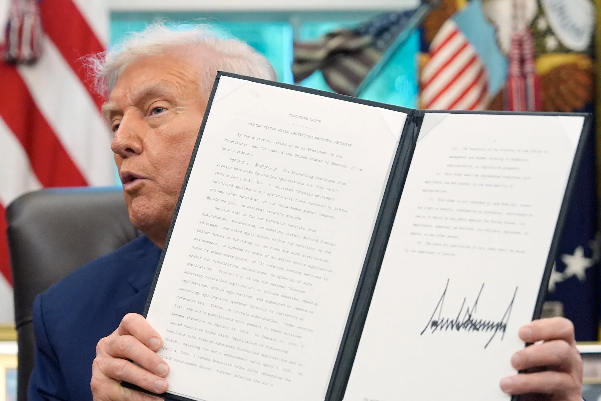 Donald Trump le cambia el nombre al Pentágono