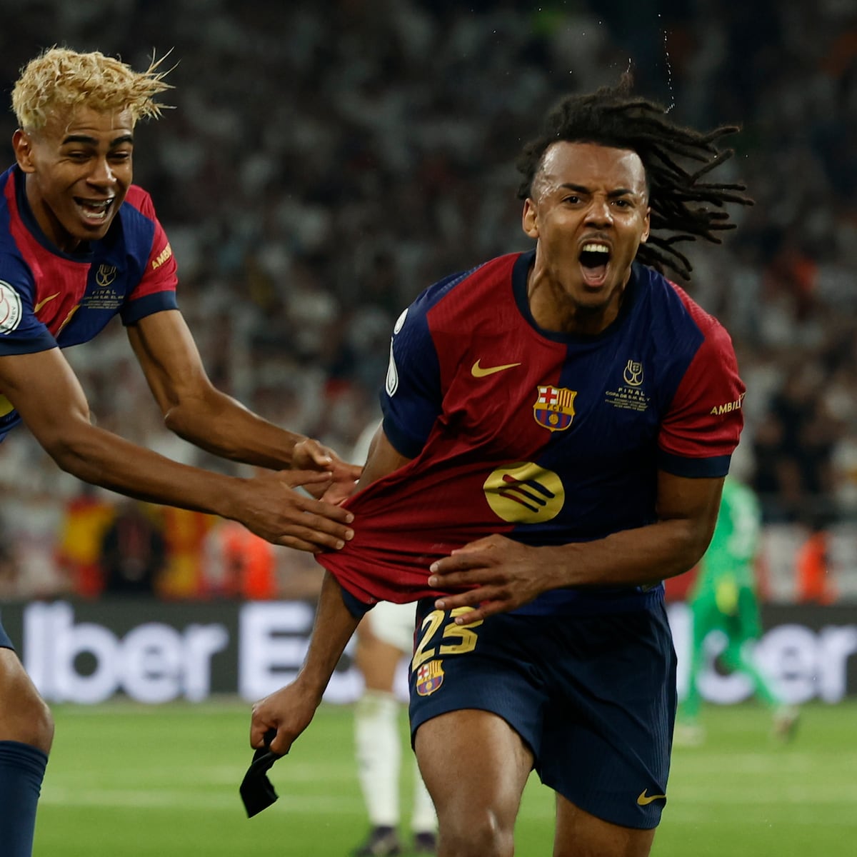 El Barcelona gana la Copa del Rey con un gol inesperado de Jules Koundé