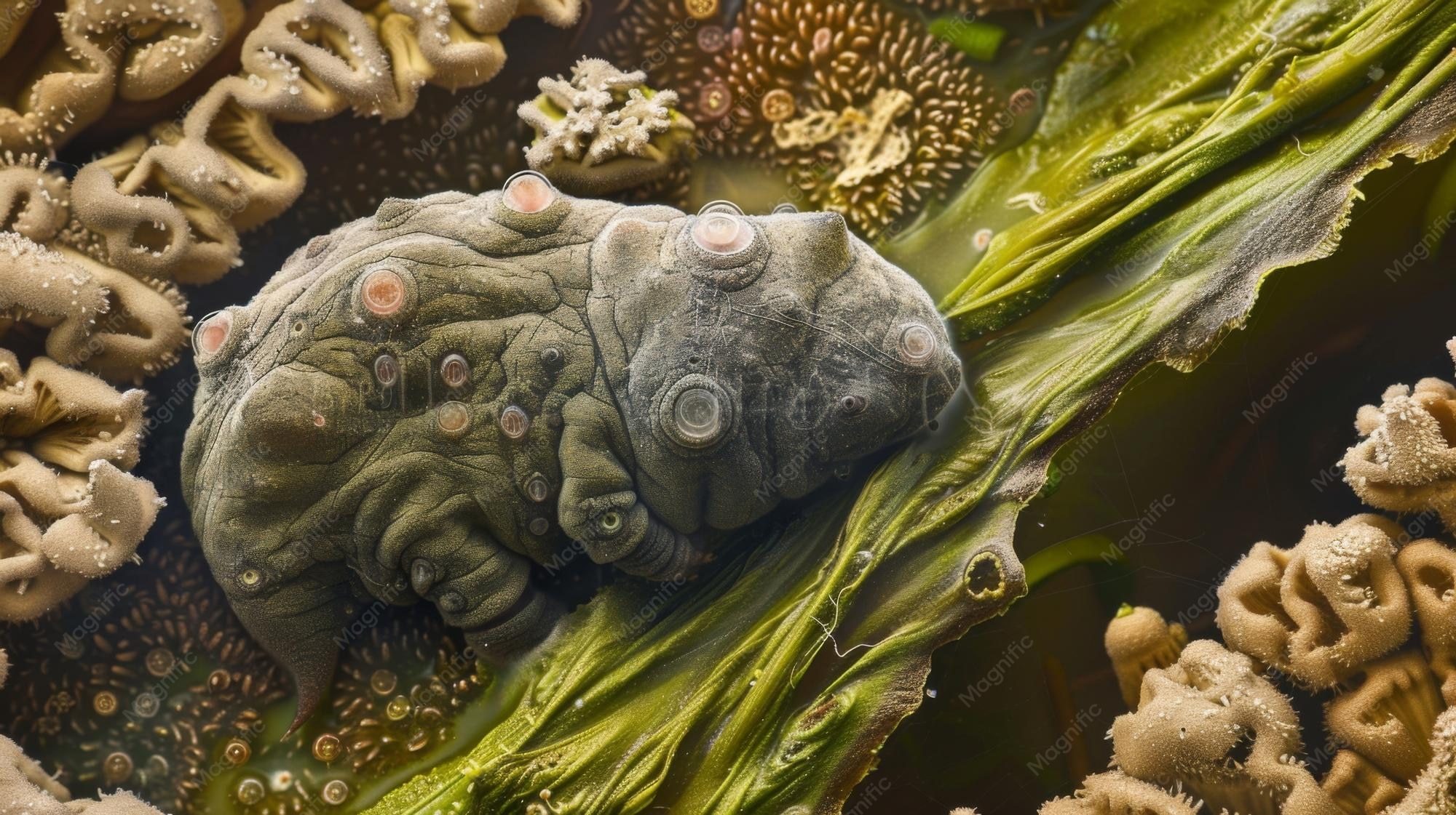 El increíble mundo del oso de agua (tardígrado)