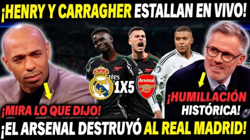 El Real Madrid es humillado ante el Arsenal y queda eliminado de la UEFA Champions League - Portada Oficial