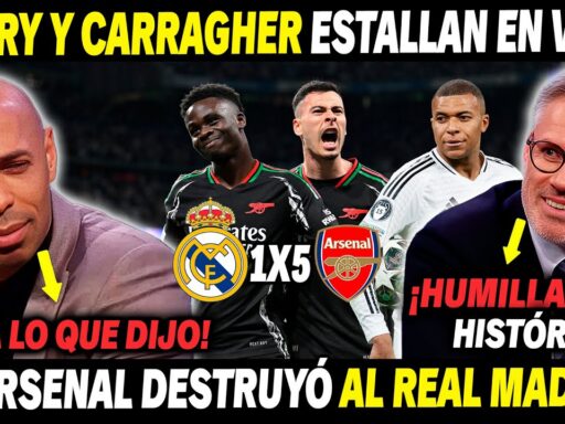 El Real Madrid es humillado ante el Arsenal y queda eliminado de la UEFA Champions League - Portada Oficial