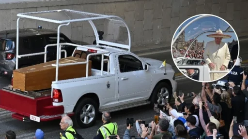 El último viaje del Papa Francisco en el Papamóvil