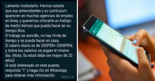 Estafas a través de WhatsApp