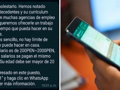 Estafas a través de WhatsApp