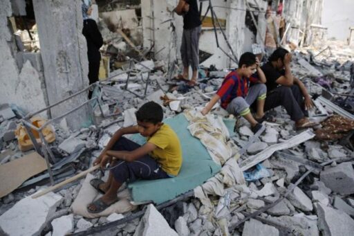 Fallecen niños palestinos en bombardeo israelí en Gaza - Portada Oficial