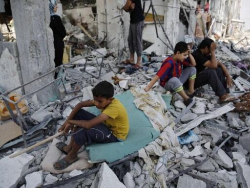 Fallecen niños palestinos en bombardeo israelí en Gaza - Portada Oficial