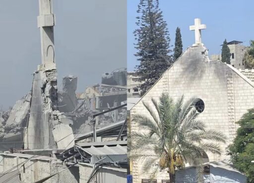 Israel ataca a la única Iglesia Católica en Gaza