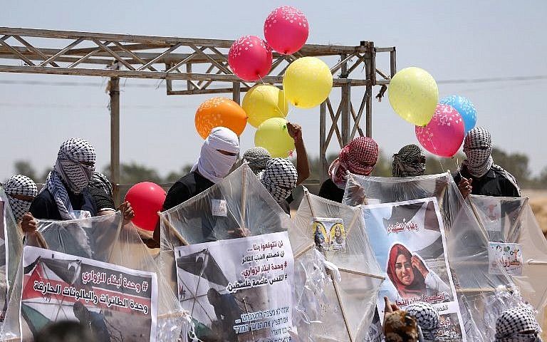 Israel y Gaza intensifican tensión por cometas en zona fronteriza