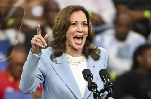 Kamala Harris como candidata presidencial en la Casa Blanca