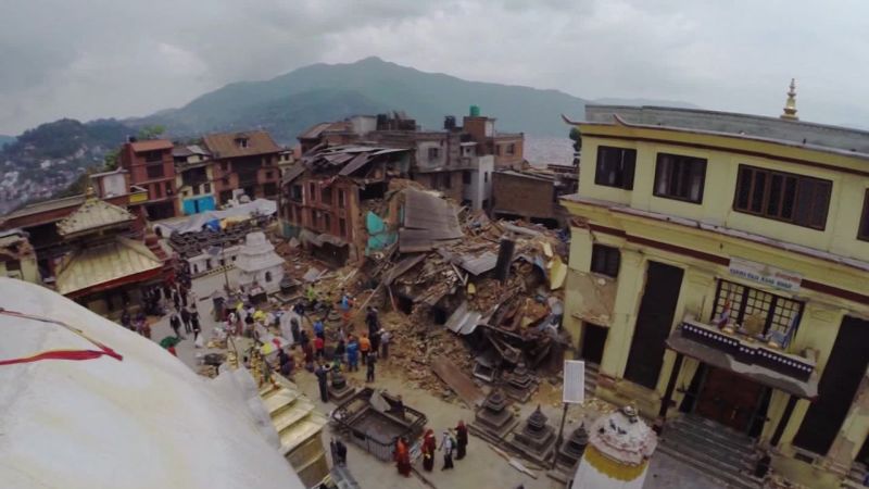 La catástrofe en Nepal deja cientos de fallecidos y miles de desaparecidos