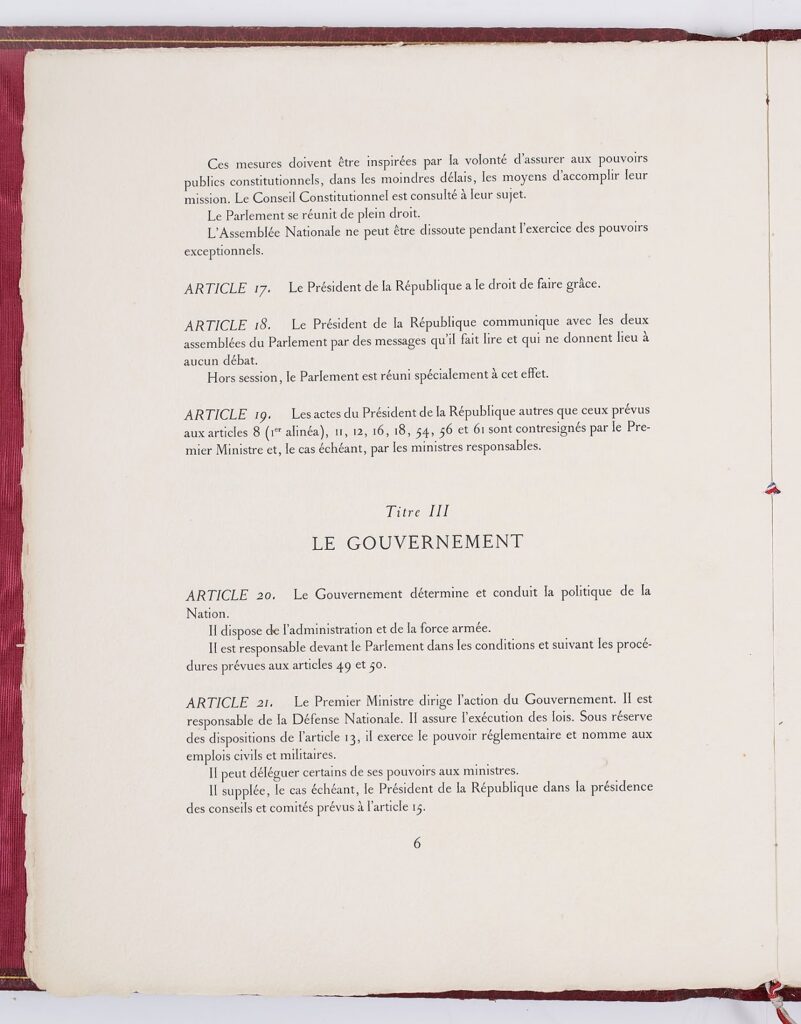 La Constitución francesa de 1958: el pacto que redefinió la V República