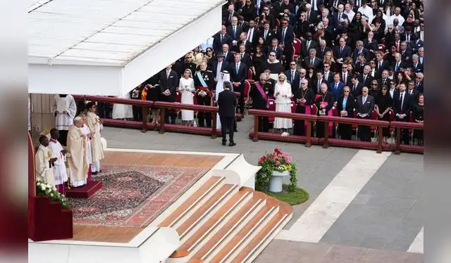 Líderes globales y presidentes latinoamericanos asistieron a la asunción del papa León XIV